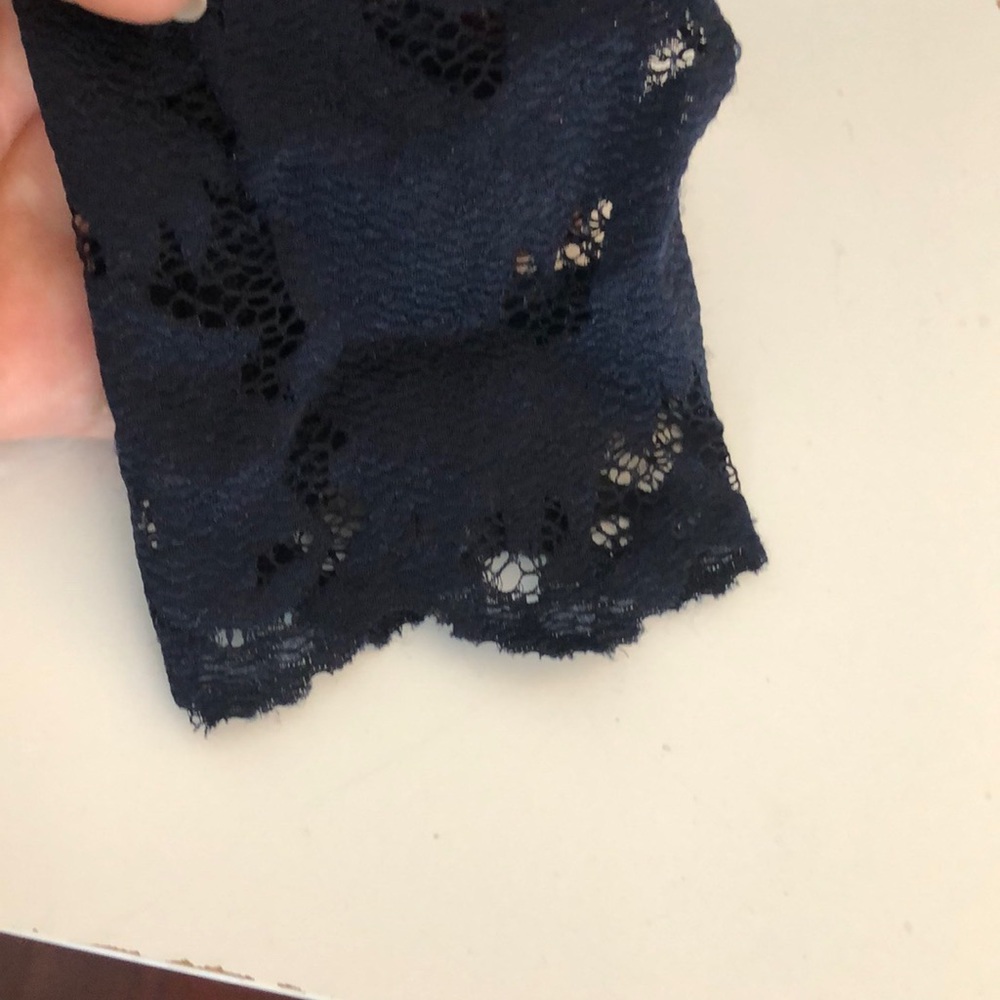 H&M blue lace dress open back - Picture 13 of 13